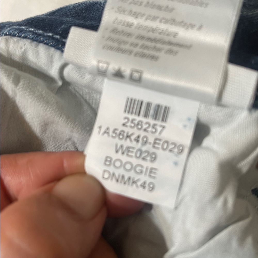 PAIGE Sasha Wide Leg Jean in Blue Size 30 - Picture 10 of 15